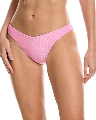 

Frankies Bikinis Женские трусики бикини Enzo в рубчик, Розовый
