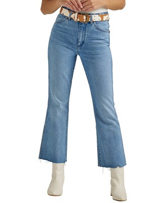 Wrangler Wrock в джинсах Control High Rise Kick Jean Женские 24