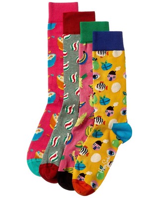 Набор Happy Socks из 4 мужских носков Os