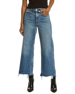 

Джинсы Joes Jeans Высокая посадка Natalina Широкие джинсы до щиколотки Женские джинсы, Синий, NA