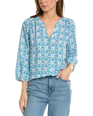 

Женская блузка с защипами Nydj, Sdaisy chain