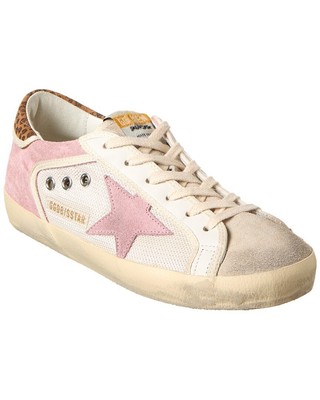 

Женские кожаные кроссовки Golden Goose Superstar белые, Белый, NA