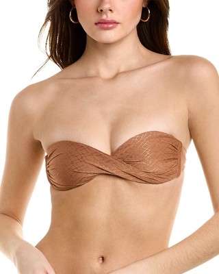 

Melissa Odabash Martinique Топ-бандо женский, Caramel