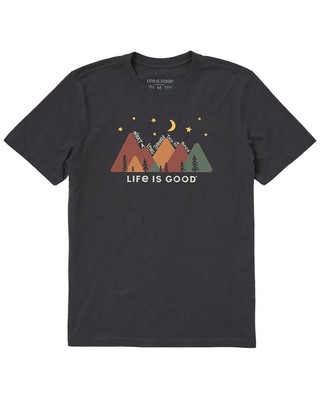 

Мужская футболка Life Is Good Crusher размера, Jet black, NA