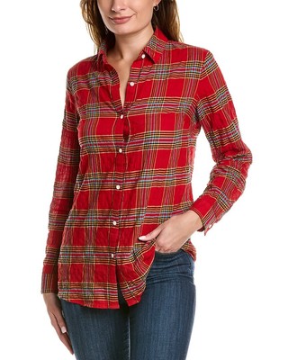 

J.Mclaughlin Lois Блузка женская красная, Красный