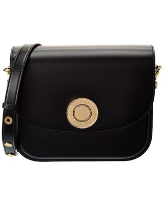 

Burberry Elizabeth Средняя кожаная сумка через плечо Женская, черная, NA