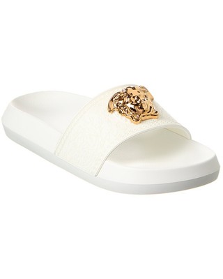 

Женские резиновые шлепанцы Versace Palazzo, Белый, NA