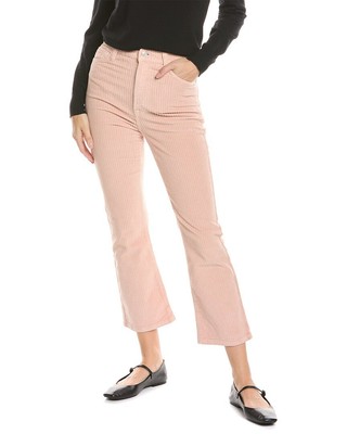 7 For All Mankind Cameo Rose Ультравысокие вельветовые джинсы Slim Kick Jean Женские