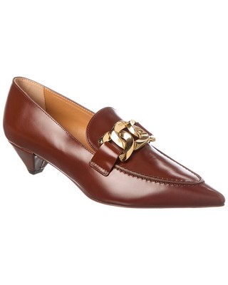 Tod S Leather Pump Womens Red 38