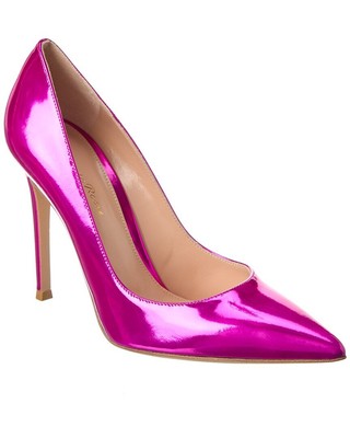 

Gianvito Rossi Gianvito 105 Женские кожаные туфли-лодочки, Фиолетовый, NA