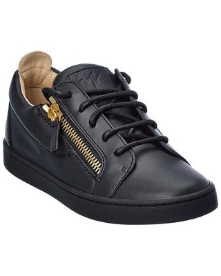 

Кожаные кроссовки Giuseppe Zanotti Brek женские черные, Черный, NA