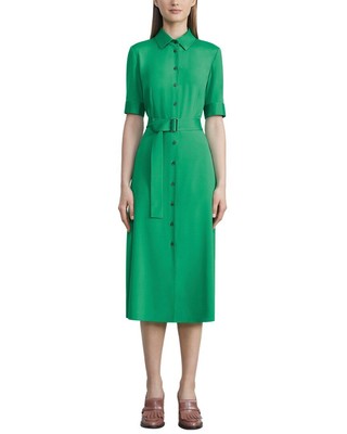 

Женское шелковое платье Lafayette 148 New York Pax, Garden green