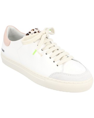 

Женские кожаные кроссовки Axel Arigato, White/dusty pink/mini leopard, NA