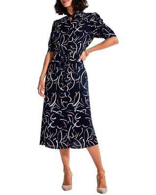 Женское платье Nic + Zoe Doodle Clouds Dress Xs