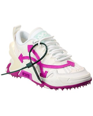 

Off-White Odsy 1000 Женские кожаные и сетчатые кроссовки, Белый, NA