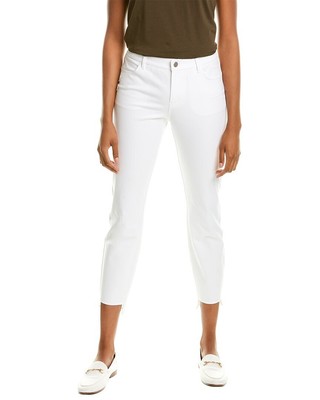 

Женские джинсы Lafayette 148 New York Mercer Step Hem, Белый, NA