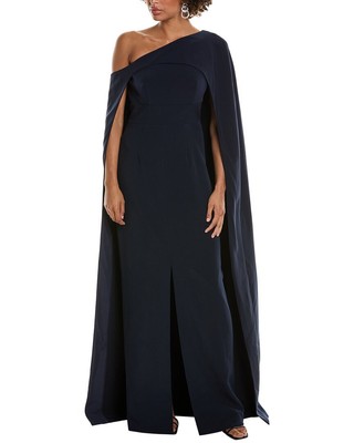 Женское платье Halston Elycia темно-синего цвета 4