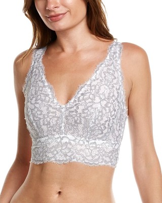 

Женский удлиненный бюстгальтер без косточек Cosabella Pret-A-Porter размера, White/dove gray, NA