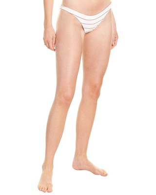 Однотонный купальник-бикини Eva Bottom Womens Red Xl в полоску