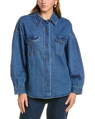 Французское соединение Penelope Denim с пышным рукавом-сережкой для женщин