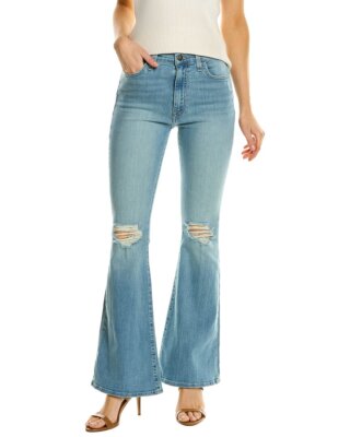 

Hudson Jeans Женские джинсы-клеш Heidi Nadia с высокой посадкой, Синий, NA