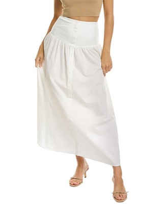 

Женская длинная юбка City Sleek Maxi, Белый