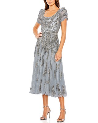 Mac Duggal Tea-Length Dress Womens