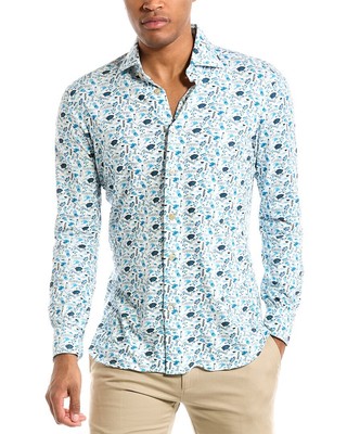 Рубашка Kiton Hawaii мужская 39