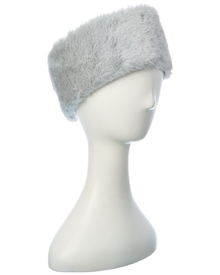 

Surell Accessories Повязка на голову-пуховик женская, серебристая, Серебряный, NA