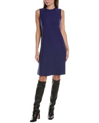 Женское мини-платье Eileen Fisher Petite с имитацией шеи