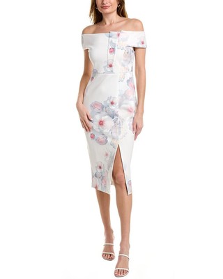 

Женское платье миди Ted Baker Bardot, Natural