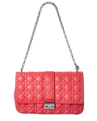 

Большая сумка Miss Dior из коралловой кожи с клапаном (оригинальные подержанные товары), женская, NA