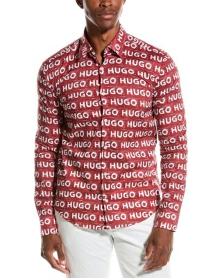 Hugo Мужская рубашка Hugo Boss