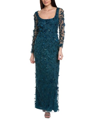Theia Hera Gown Womens Blue 4