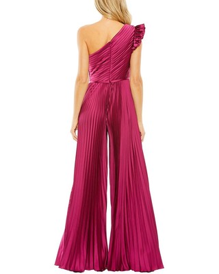 Pre-owned Mac Duggal Jumpsuit Women's In Red