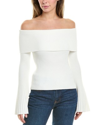 Женский свитер с открытыми плечами Bcbgmaxazria