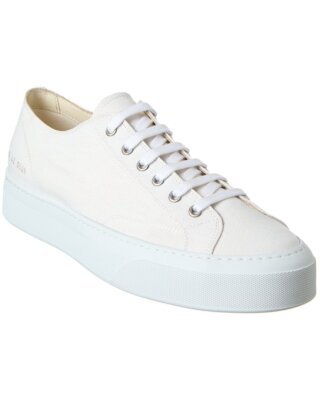 Турнир Common Projects Низкие парусиновые кроссовки мужские белые 40