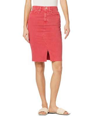 Джинсы Hudson Jeans Реконструировали женскую юбку Dist Party Punch