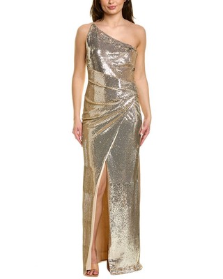 

Платье Halston Adriana женское, Champagne