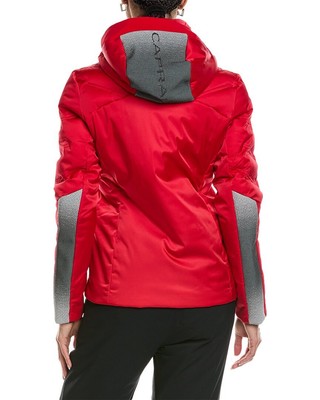 Pre-owned Capranea Bellavista Wool-blend Jacket Women's Red 38