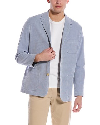 

J.Mclaughlin Николас Блейзер Мужской, White/blue, NA