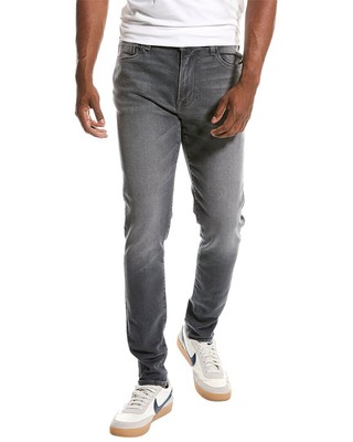 

Джинсы Hudson Jeans Zane Wolfie Skinny Мужские, Grey, NA