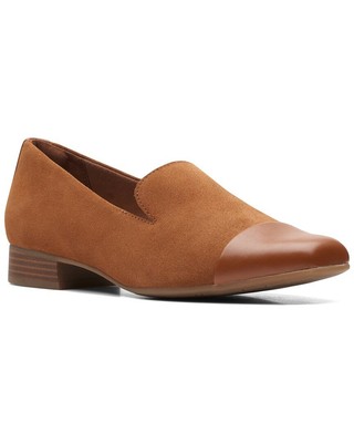 

Женские замшевые лоферы Clarks Tilmont Step, Dark tan suede, NA