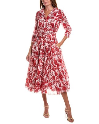Samantha Sung Aster Shirtdress Women's  6