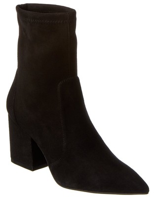 

Замшевые женские ботинки Stuart Weitzman Vernell, Черный, NA