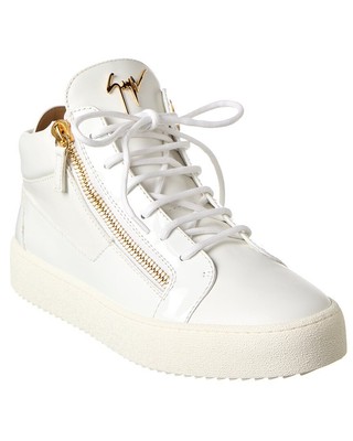 

Giuseppe Zanotti May London Кожаные Кроссовки Мужские Белые, Белый, NA