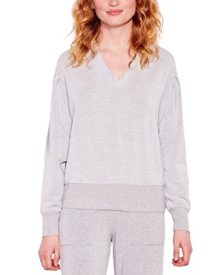 

Женская толстовка с плиссированными рукавами Sundry, Hegryheather grey