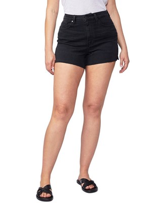 

Короткие женские шорты Paige Allure с необработанным краем, Black willow, NA