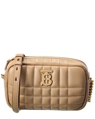 

Burberry Lola Mini Кожаная Женская Сумка Для Фотоаппарата Коричневая, NA