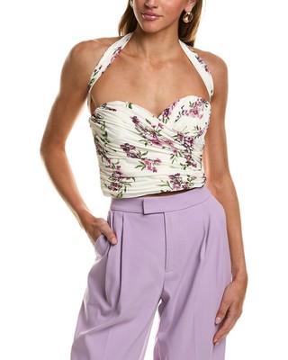 Женский топ с цветочным принтом Bcbgmaxazria